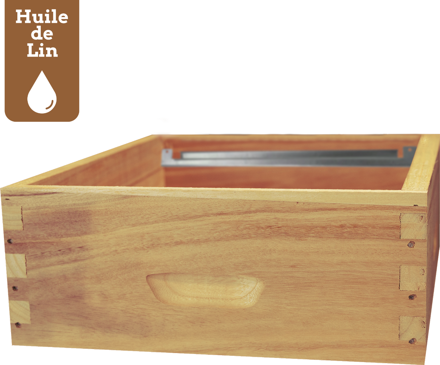 Haussette Dadant 6 GREENBEE-LIN en Paulownia impérial extralight, pour