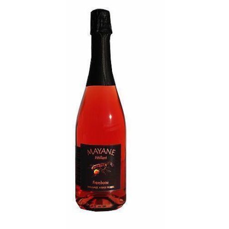 Hydromel MAYANE framboise pétillant, 75cl
