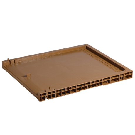 Plancher Dadant 10 en plastique NICOT à ventilation arrière