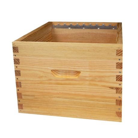 Corps Dadant 10 NATURALIN en pin maritime, trempé à l'huile de lin, pour 10 cadres droits