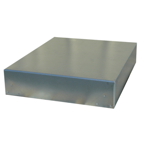 Toit Warré en tôle galva 60/100ème