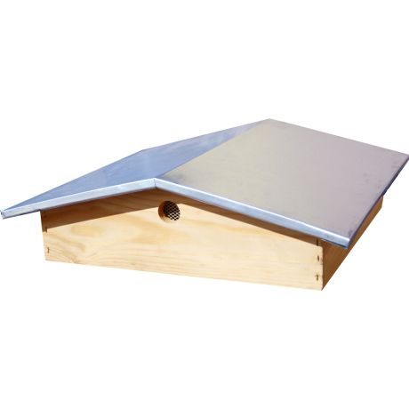 Toit Dadant 10 "Chalet" en pin et tôle