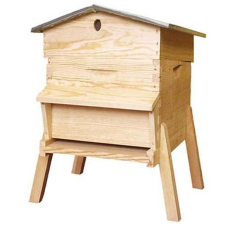 Ruche Dadant 10 Chalet NATURAPI en pin maritime