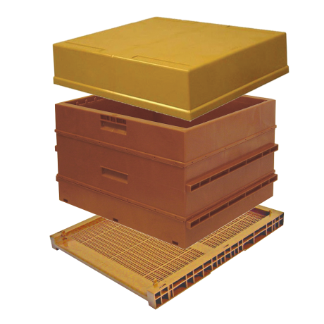 Ruche Dadant 10 NICOTPLAST BASIS en plastique 11F50