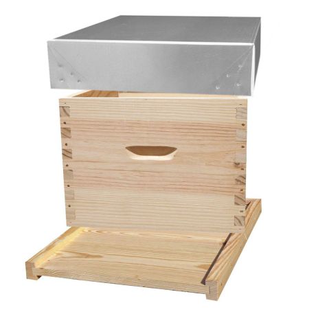 Ruche Dadant 10 NATURAPI en pin maritime