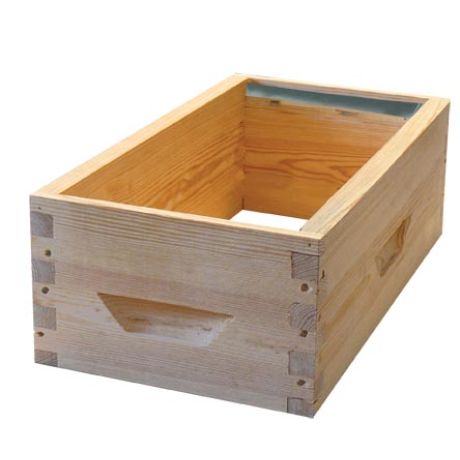 Haussette Dadant 6 en pin maritime NATURAPI à bandes lisses