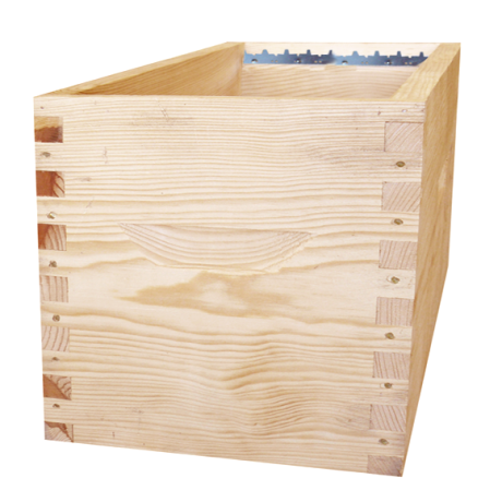 Corps Dadant 6 NATURAPI en pin maritime à tenons Corps Dadant 6 NATURAPI en pin maritime à tenons