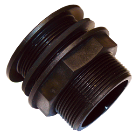 Raccord traversée PVC F 2"/50mm Raccord traversée PVC F 2"/50mm