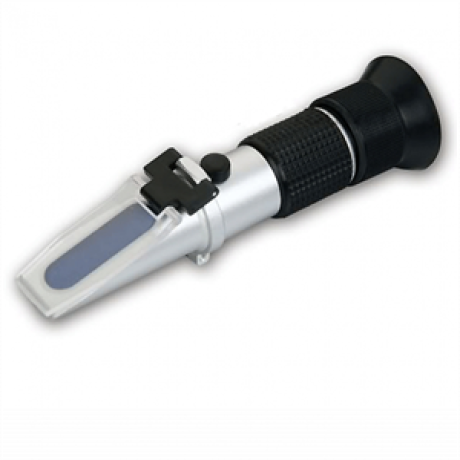 Réfractomètre 12/25% (graduation 0.1%) avec liquide d'étalonnage Réfractomètre 12/25% (graduation 0.1%) avec liquide d'étalonnage