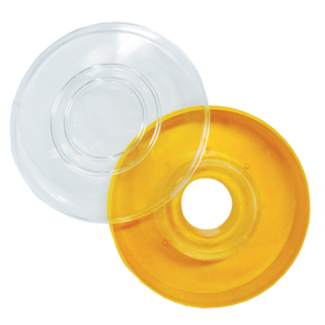 Nourrisseur rond anglais JAUNE, 1.35kg