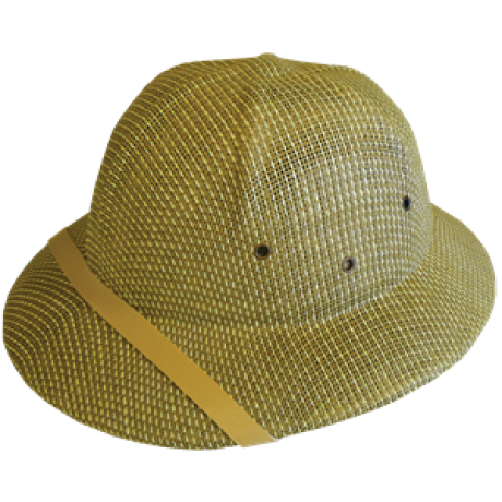 Chapeau rigide en corde tréssée ajustable