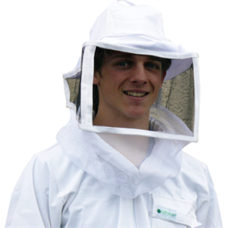 Voile carré avec chapeau souple