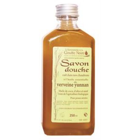 Savon liquide miel verveine yunnan, savonnerie artisanale, le flacon 250ml