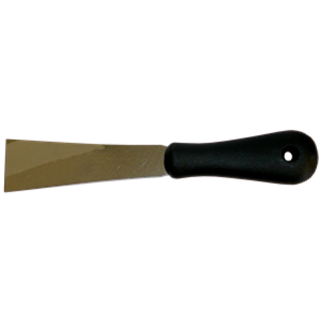Spatule simple renforcée inox/manche plastique Spatule simple renforcée inox/manche plastique
