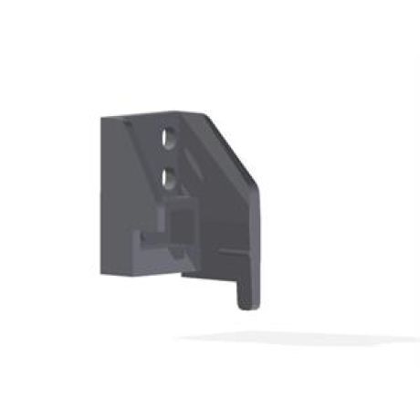 Angle de fixation sur plancher plastique NICOT pour trappe à pollen / entrée anti frelons plastique Dadant 10, la paire