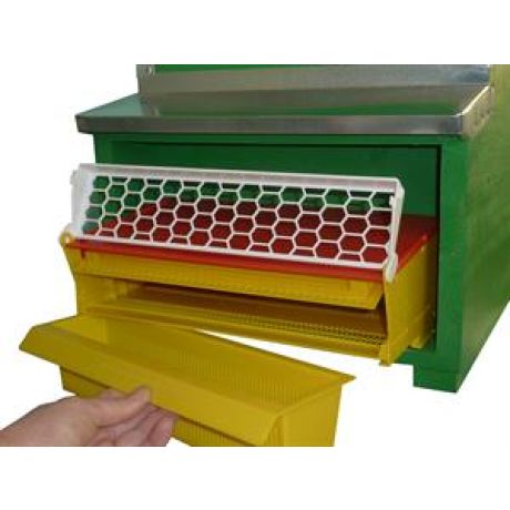 Trappe à pollen / entrée anti frelons plastique Dadant 10 