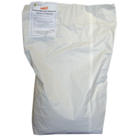 Combustible FUBLE base paille de blé pour enfumoir, le sac de 25kg