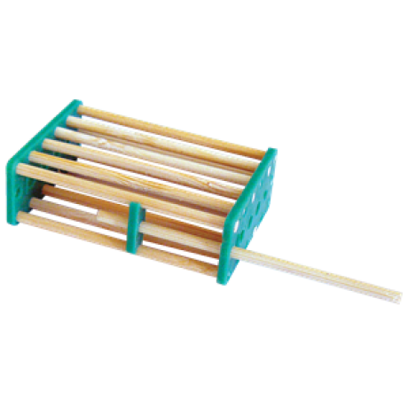 Cagette d'isolement de la reine en bambou