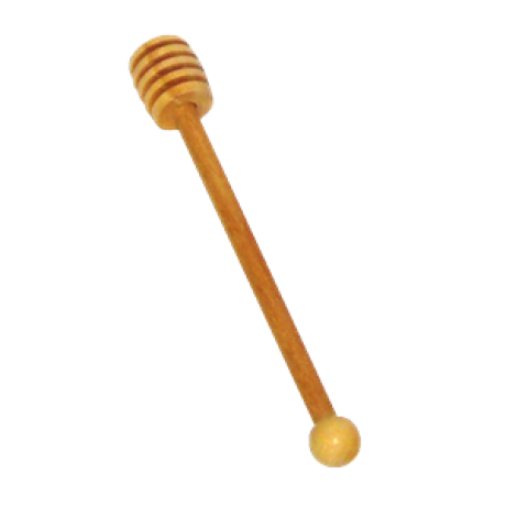 Mini cuillère buis et hêtre tournée 11cm