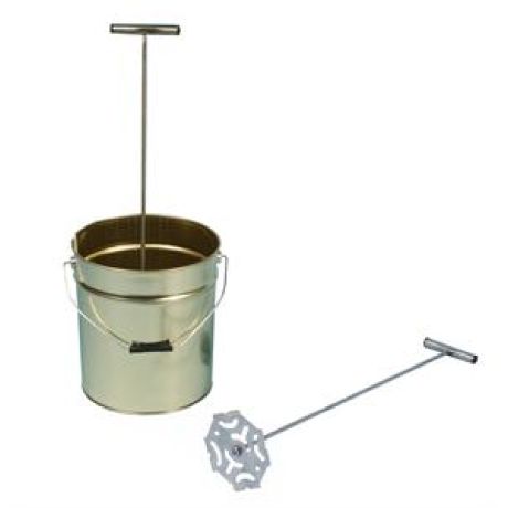 Mélangeur à miel manuel inox