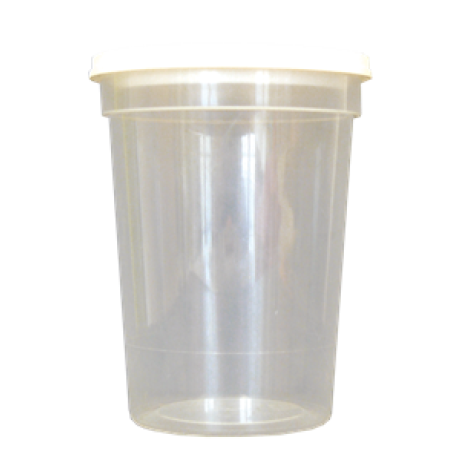 Pot plastique avec épaulement Nicot, 190 ml (250 g miel), LE SACHET DE 25