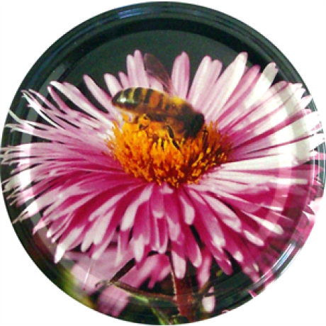 Capsule Twist-Off Fleur/Abeille mauve, Le sachet de 36 Capsule Twist-Off Fleur/Abeille mauve, Le sachet de 36