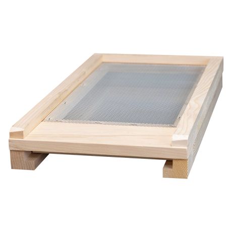 Plancher Dadant 6 BEENATURE en épicéa, à ventilation totale INOX