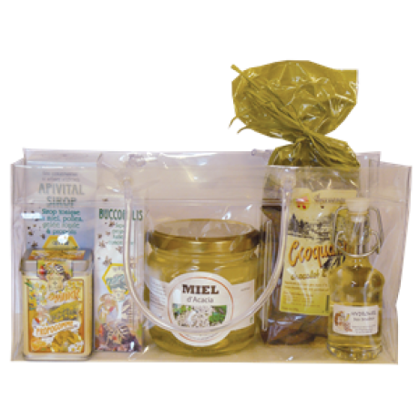 Confiturier plastique transparent 3 compartiments, l'unité