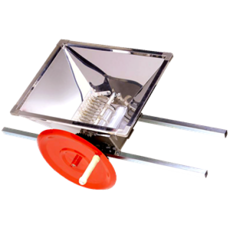 Extracteur de miel en brèches par broyage