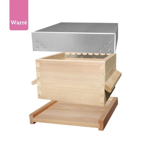 Ruche Warré NATURAPI "Basis" en pin maritime 195F5