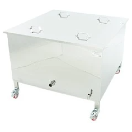 Chaudière à cire inox NATURAPRO 100 pour 100 cadres Dadant, réchaud à gaz inclus