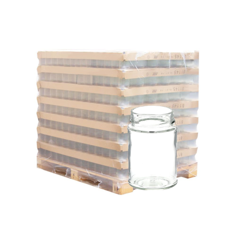 Palette de pot verre 212ml JUPE X-HAUTE/XDEEP TO70, la palette de 2418