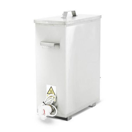 Fondicire rectangulaire, 30 kg de cire