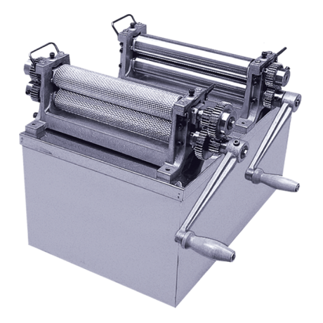 Kit double laminoir manuel lisse et alvéolé Dadant 