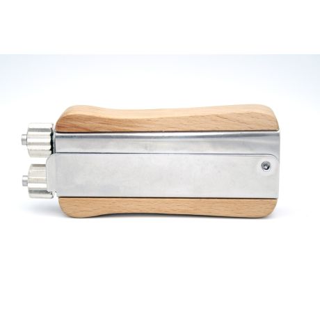 Roulette zig zag NATURAPRO inox et bois