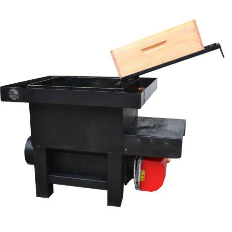 Bac d'imprégnation BASSIGNY pour paraffinage avec brûleur fuel