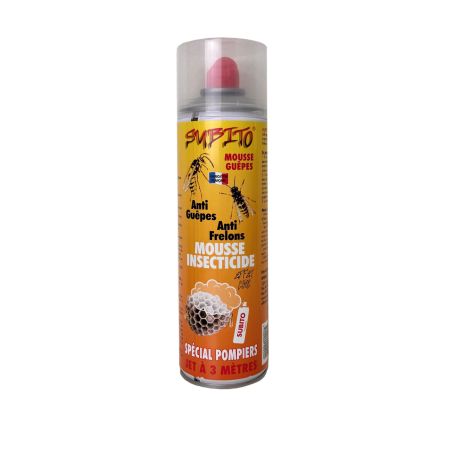 Aérosol insecticide mousse frelon asiatique, aérosol 500ml