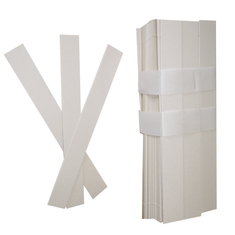 Planchette blanche en carton, le paquet de 100