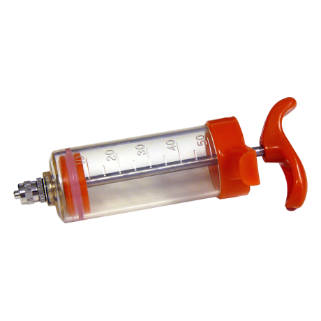 Seringue pour traitement à l'acide : 50 ml