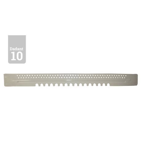 Entrée plastique réversible NICOT Blanche standard 8,5