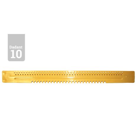 Entrée plastique anti-mâle/anti-reine réversible NICOT Ivoire passage 4.2 Entrée plastique anti-mâle/anti-reine réversible NICOT Ivoire passage 4.2