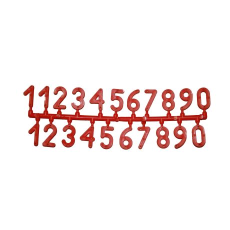 Plaque numérotation des ruches ECO 