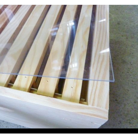 Couvre-cadres Dadant 10 PVC transparent