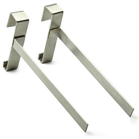 Crochet de support de cadres en métal réglable, LA PAIRE