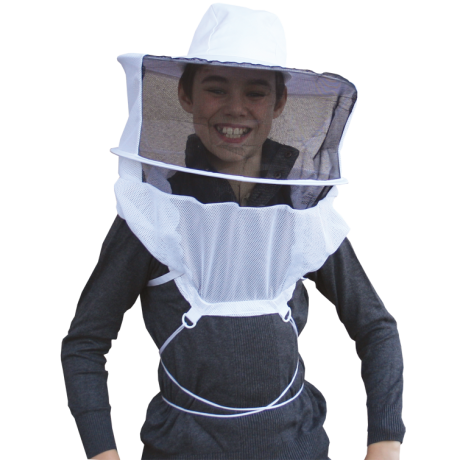 Voile rond avec chapeau souple T. enfant