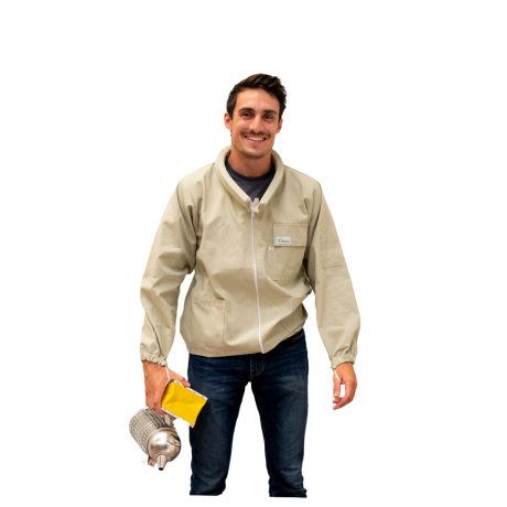 Blouson NATURAPRO à col bourrelet 