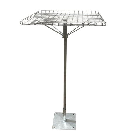 Support pour nucléi, réglable en hauteur