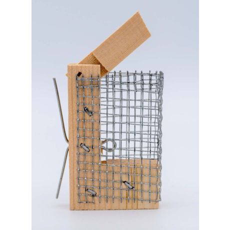 Cage à reine d'expédition et d'introduction en bois/métal Cage à reine d'expédition et d'introduction en bois/métal