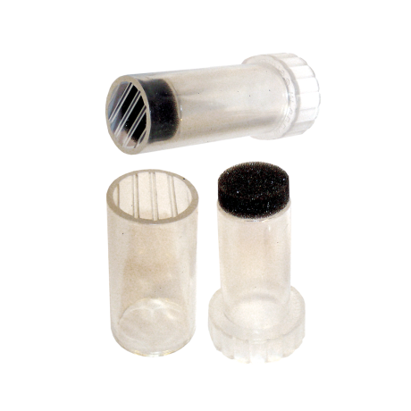 Cage à marquer, à piston