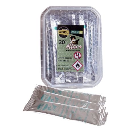 Attire-essaim Allure en stick (durée 3 mois), la boite de 20 sticks